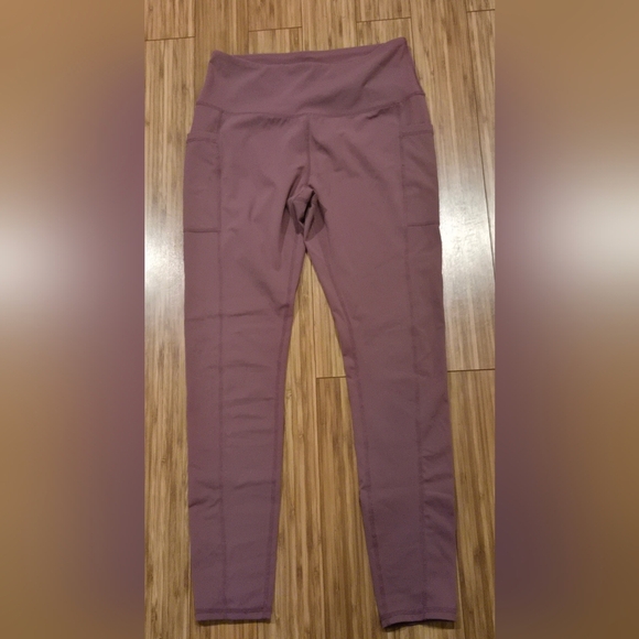 NWOT Stretch The Rules Purple High-Waisted Leggings - Picture 1 of 9